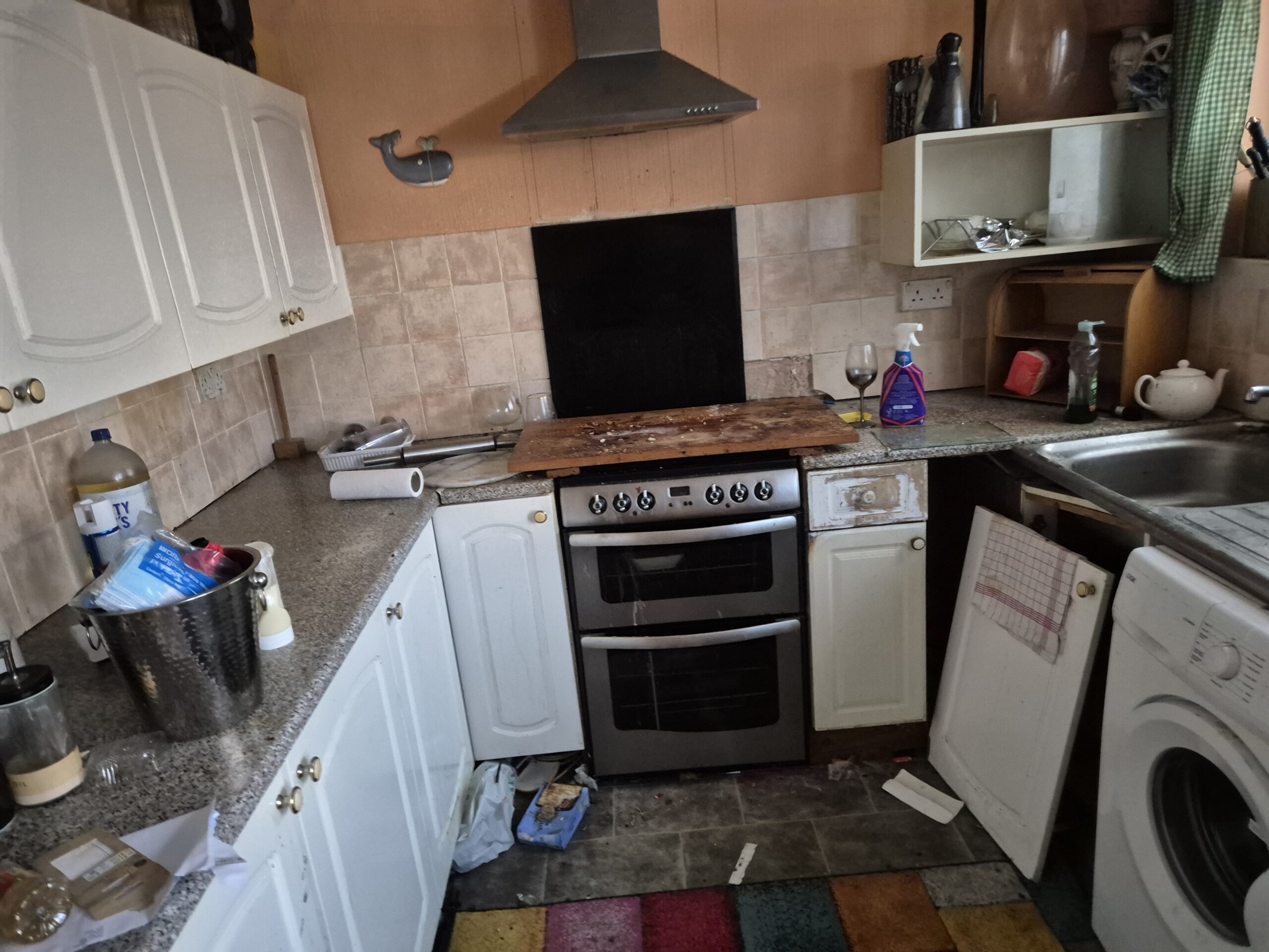 Before property work