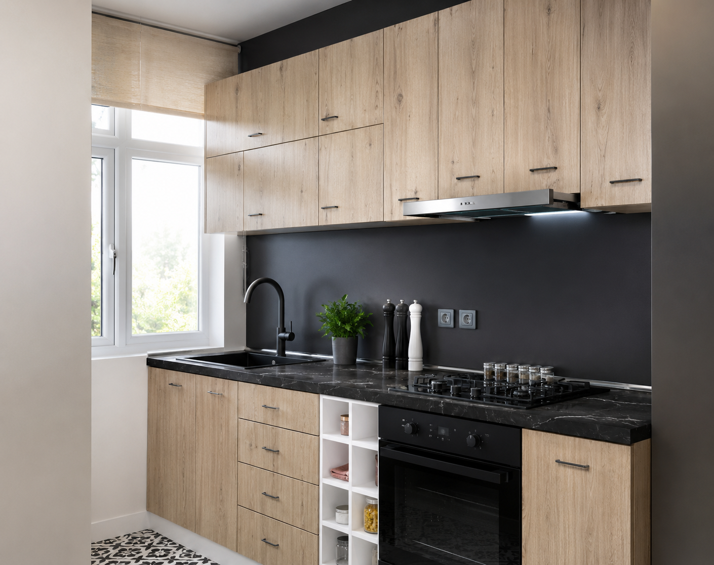 Finished property interior