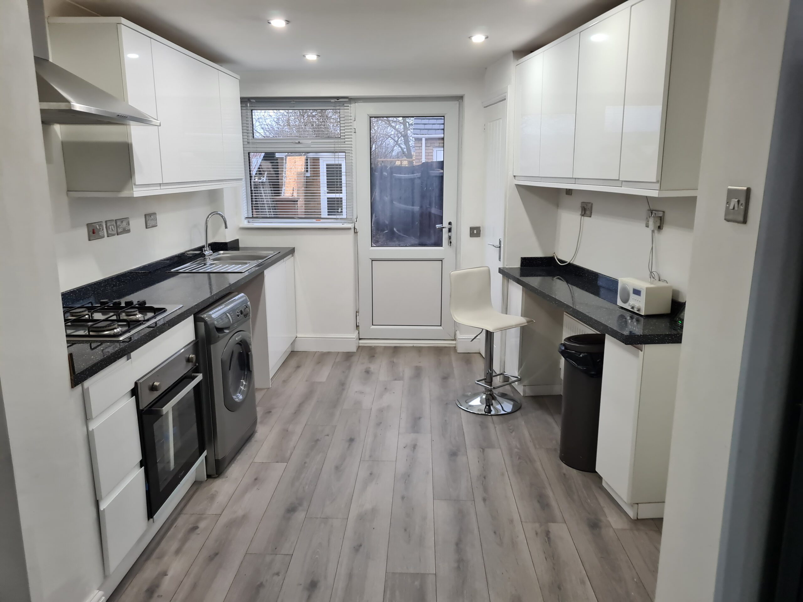 Kitchen after cleaning